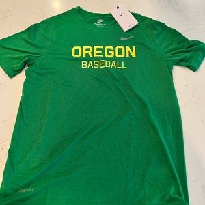 Youth Nike Oregon Ducks Baseball Shirt Dri-Fit